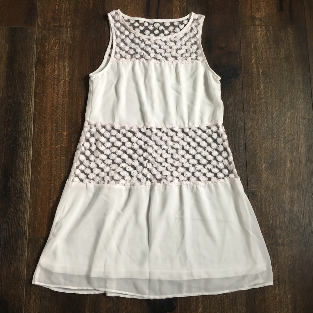 Tobi white flowy dress